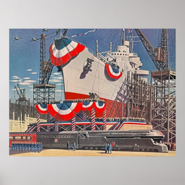 1940's Pennsylvania RR Poster (Front)