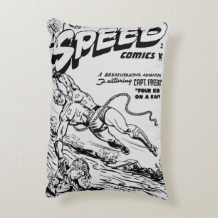 1940's SPEED Comics Pillow