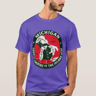 1940s Visit Michigan T-Shirt