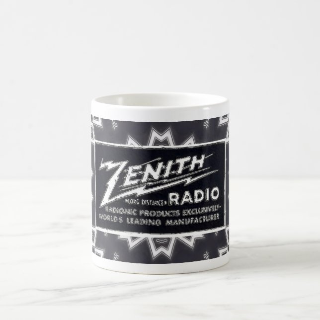 1940s ZENITH RADIO AD Coffee Mug (Center)