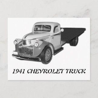 1941 CHEVROLET TRUCK 1942 Chevy Postcard