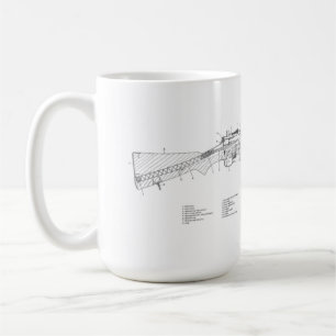 1941 Johnson Schematic Coffee Mug
