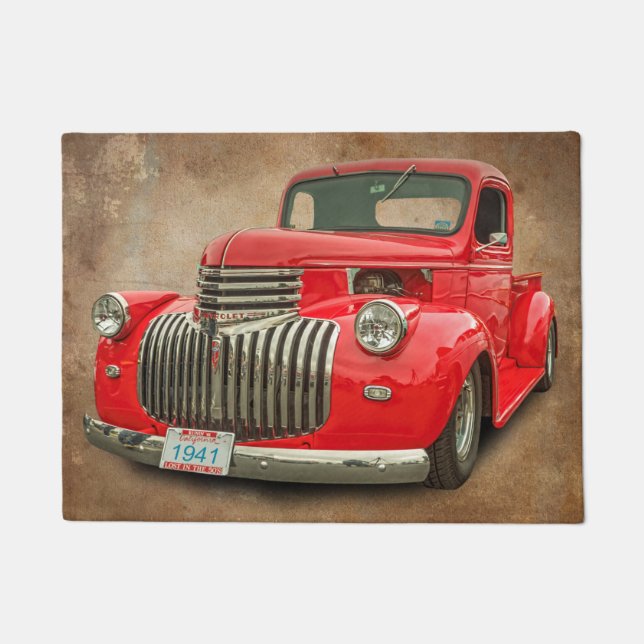 1941 VINTAGE PICKUP TRUCK DOORMAT (Front)