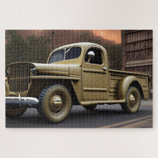 1942 Pickup Truck classic car Jigsaw Puzzle