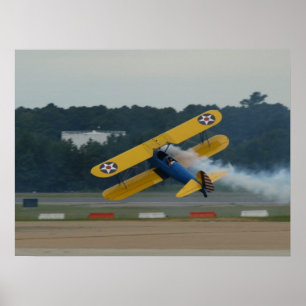1943 Stock Stearman PT-17. Poster