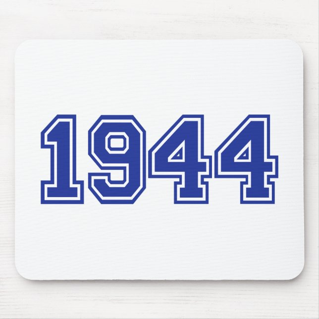 1944 Birthday Mouse Mat (Front)