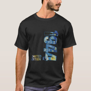 1944 Birthday Vincent Van Gogh Starry Night T-Shirt
