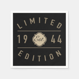 1944 Limited Edition 80th Birthday Napkin