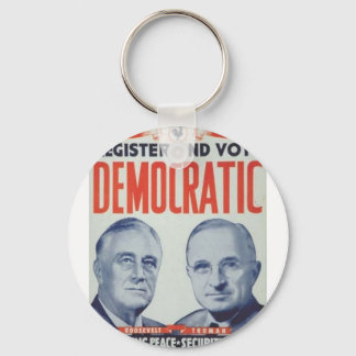 1944 Roosevelt - Truman Key Ring