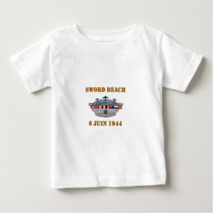 1944 Sword Beach Baby T-Shirt