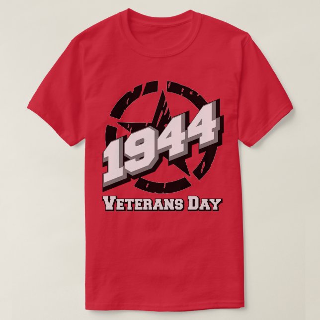 1944 Veterans Day T-Shirt (Design Front)