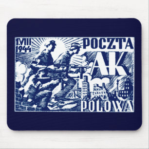 1944 Warsaw Uprising Mouse Mat