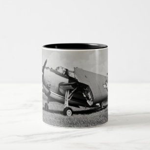 1945 Avenger Torpedo Bomber Two-Tone Coffee Mug
