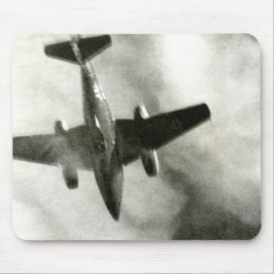 1945 Final Flight of ME-262 Mouse Mat
