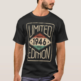 1946 Awesome Vintage Man Or Woman Birthday T-Shirt
