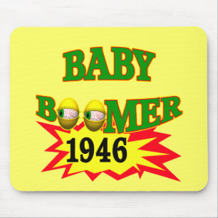 1946 Baby Boomer T-shirts Gifts Mouse Mat