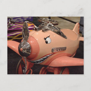 1946 Murray Pursuit Aeroplane Pedal Car Postcard