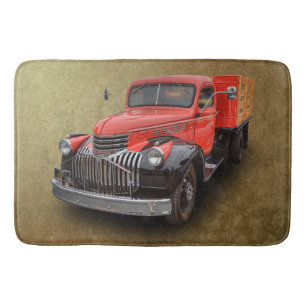 1947 CHEVROLET STAKE TRUCK BATH MAT