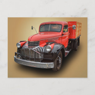 1947 CHEVROLET TRUCK POSTCARD