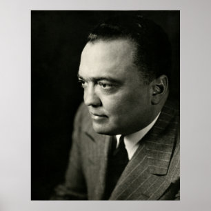 1947 FBI Ditector J. Edgar Hoover Poster