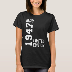 1947 May Happy Birthday Party T-Shirt
