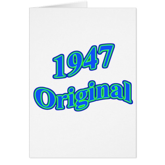 1947 Original Blue Green (Front)