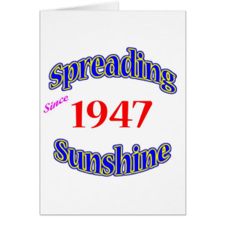 1947 Spreading Sunshine