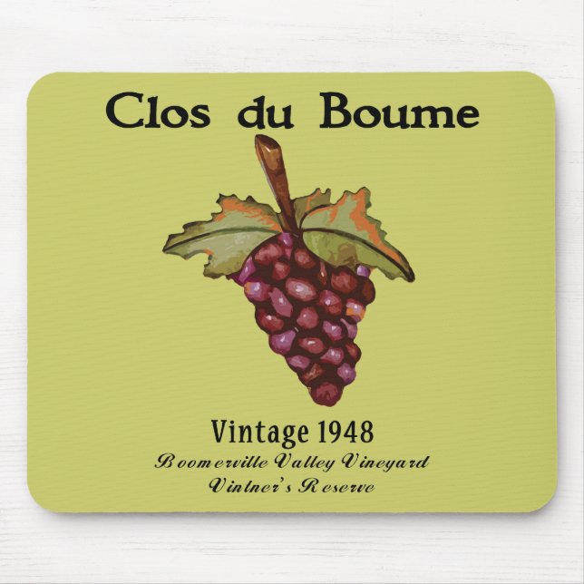 1948 Birth Year T-shirts & Gifts Mouse Mat (Front)