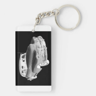 1948 Chevrolet Fleetmaster Antique Car Art Key Ring