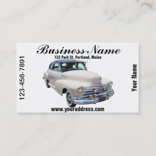 1948 Chevrolet Fleetmaster Antique Car Business Card