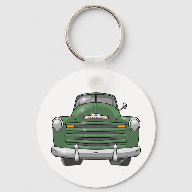 1948 Chevrolet Pickup Truck Key Ring (Front)
