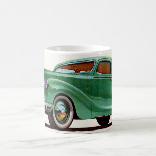 1948 green Austin Devon Coffee Mug