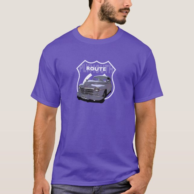 1948 Plymouth. 1948 Chrysler. Route 66 T-Shirt (Front)