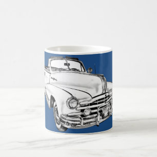 1948 Pontiac Silver Streak Car Illustration Coffee Mug