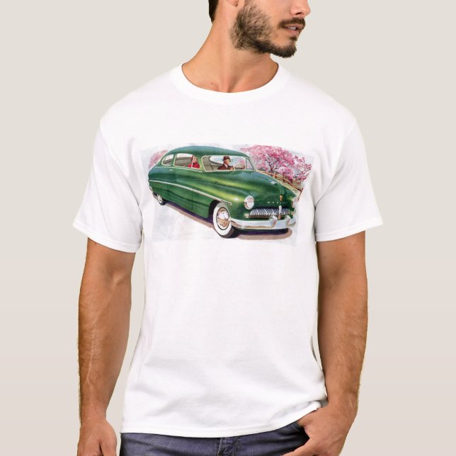 1949 green Mercury sedan T-Shirt (Front)