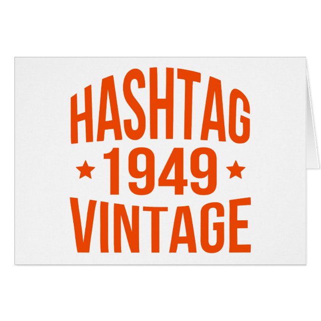 1949 Hashtag Vintage (Front Horizontal)