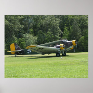 1949 Junkers Ju-52. Poster