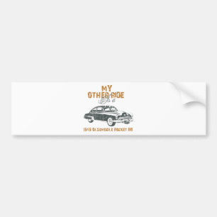 1949 Oldsmobile Rocket 88 Bumper Sticker