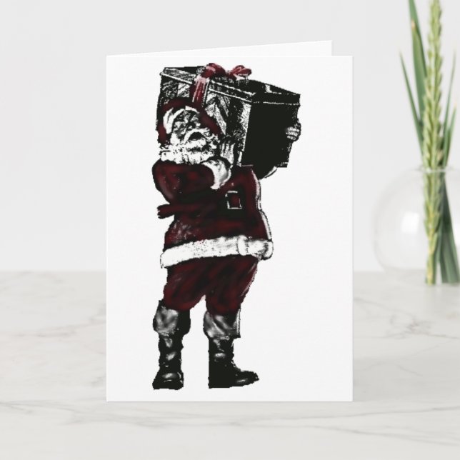 1949 Santa Holiday Card (Front)