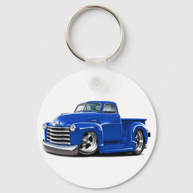 1950-52 Chevy Blue Truck Key Ring (Front)