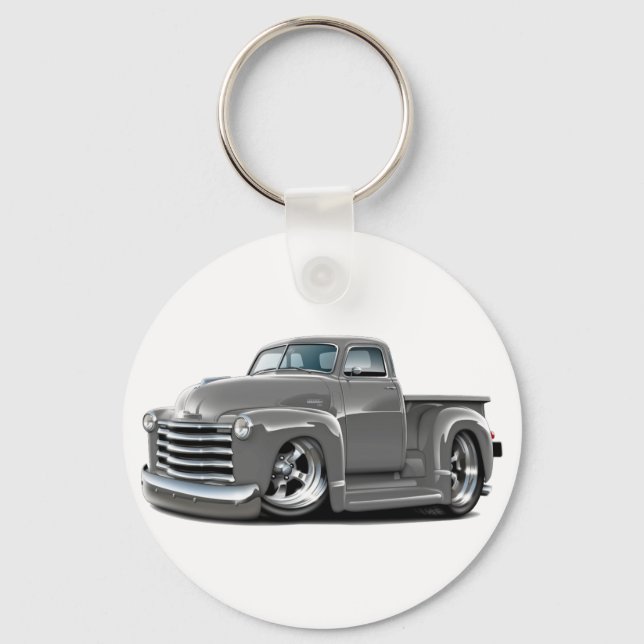 1950-52 Chevy Grey Truck Key Ring (Front)
