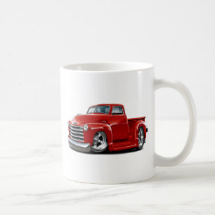 1950-52 Chevy Red Truck Coffee Mug