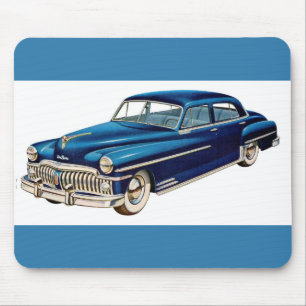 1950 blue DeSoto Mouse Mat