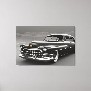 1950 Classic Car Canvas Print