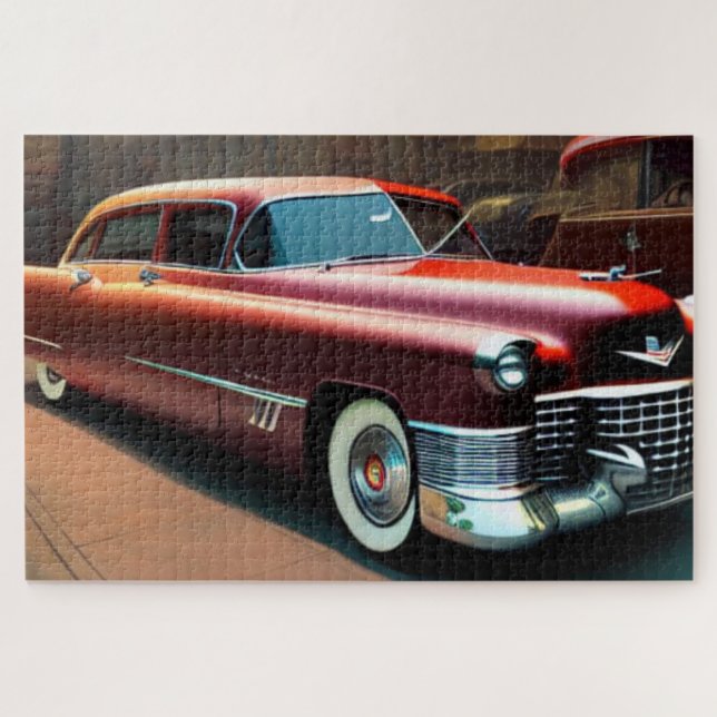 1950 Classic Car Jigsaw Puzzle (Horizontal)