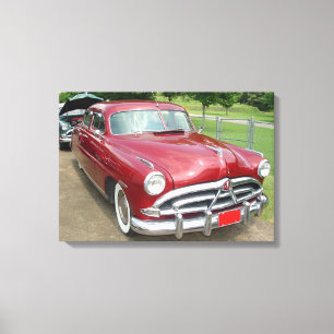 1950 Hudson Pacemaker Poster Canvas Print