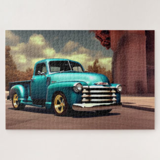 1950 Pickup Truck classic car Jigsaw Puzzle