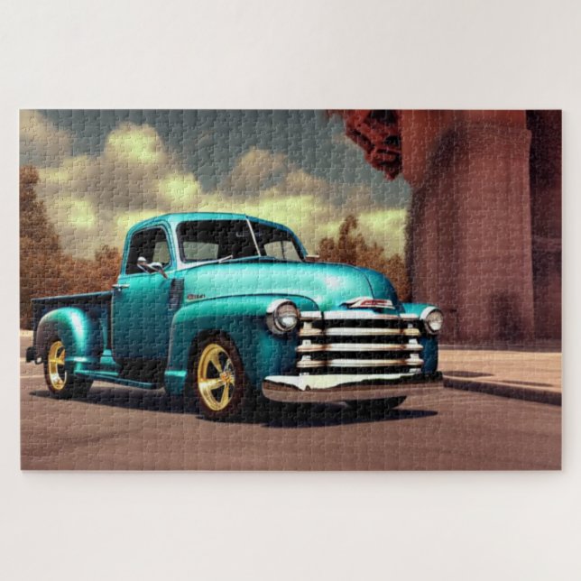 1950 Pickup Truck classic car Jigsaw Puzzle (Horizontal)