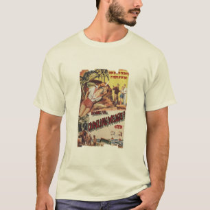 1950 retro horror movie poster crawling wedgie T-Shirt