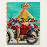 1950’s Motorcycle Girl by Gil Elvgren 